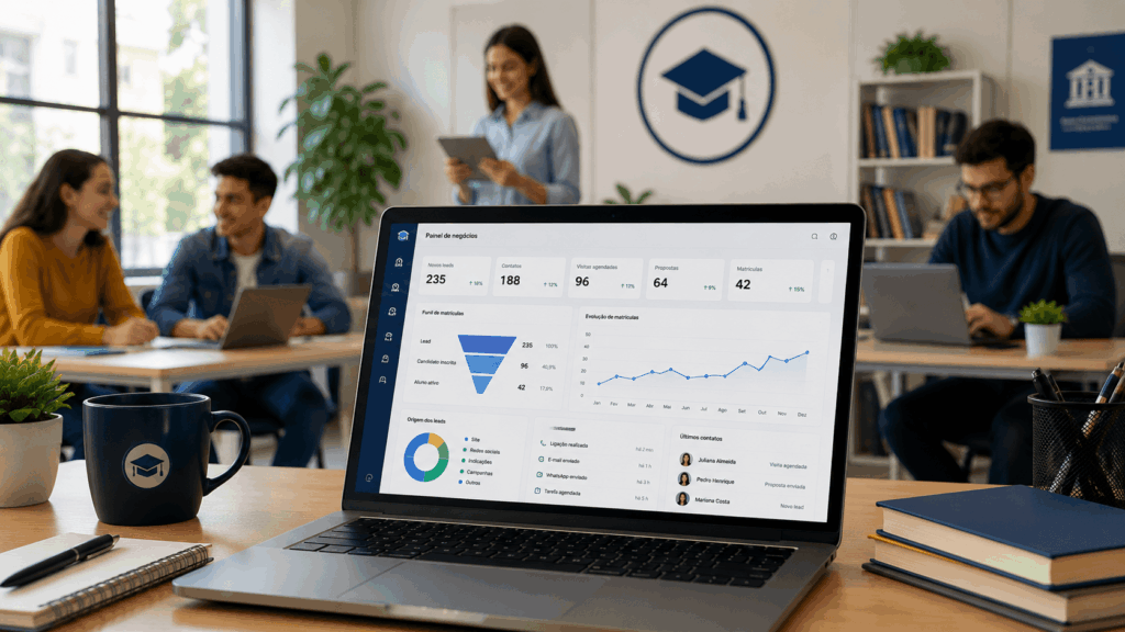 crm de vendas para educação
